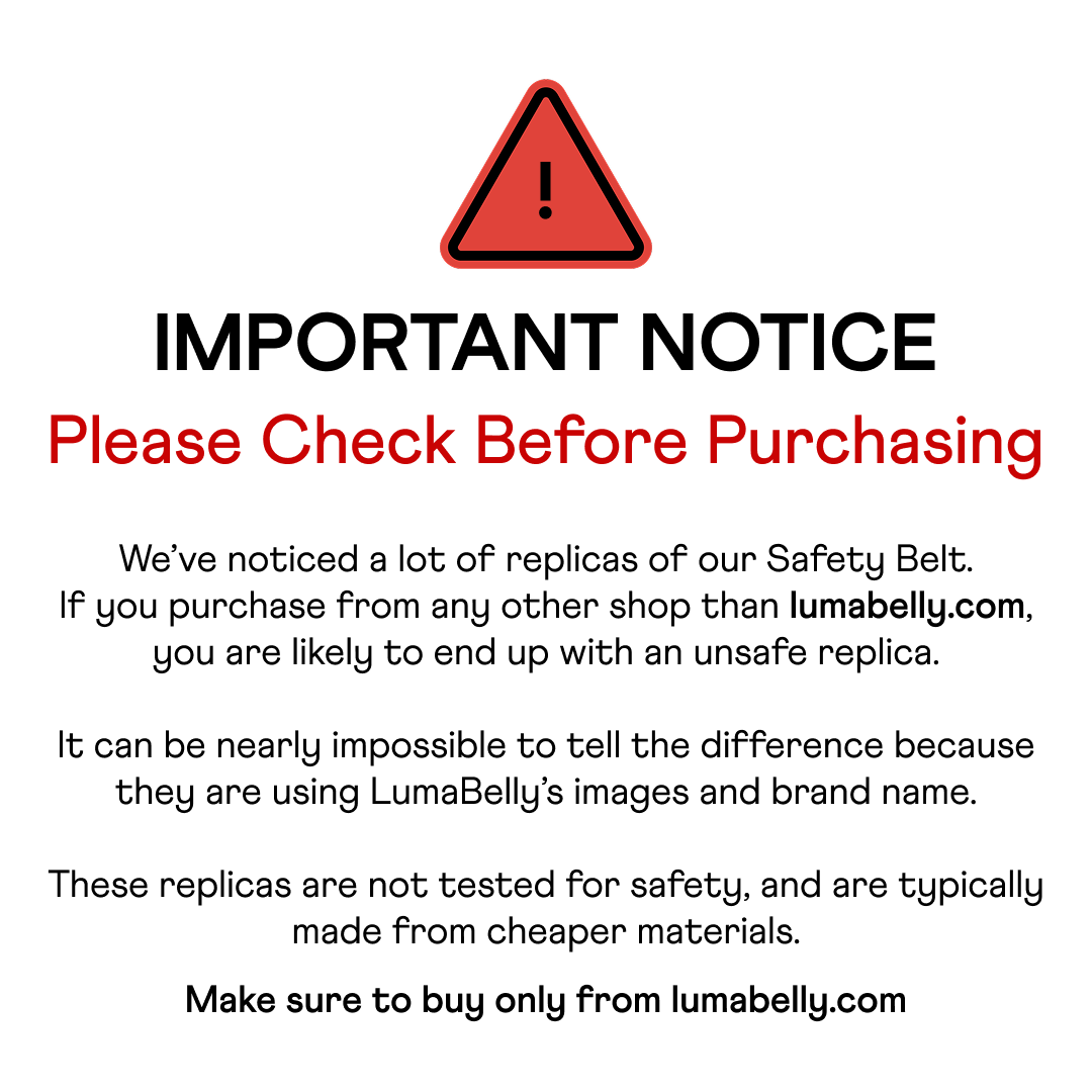 LumaBelly Pregnancy Safety Belt