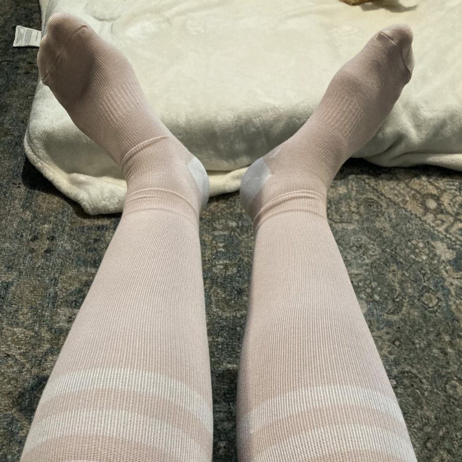 Comfortable LumaBelly pregnancy compression socks
