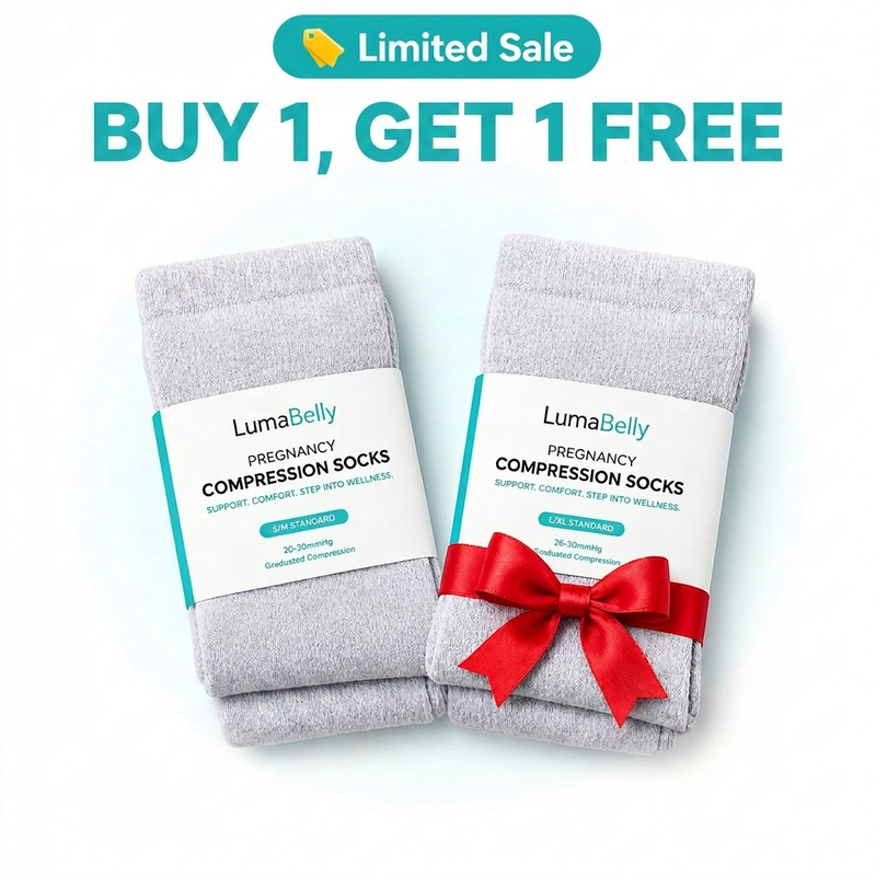 LumaBelly Pregnancy Compression Socks