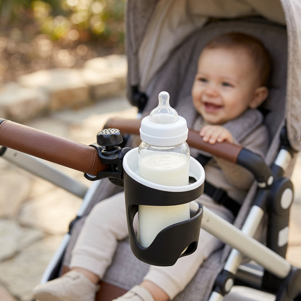 LumaBelly Baby Stroller Bottle Cup